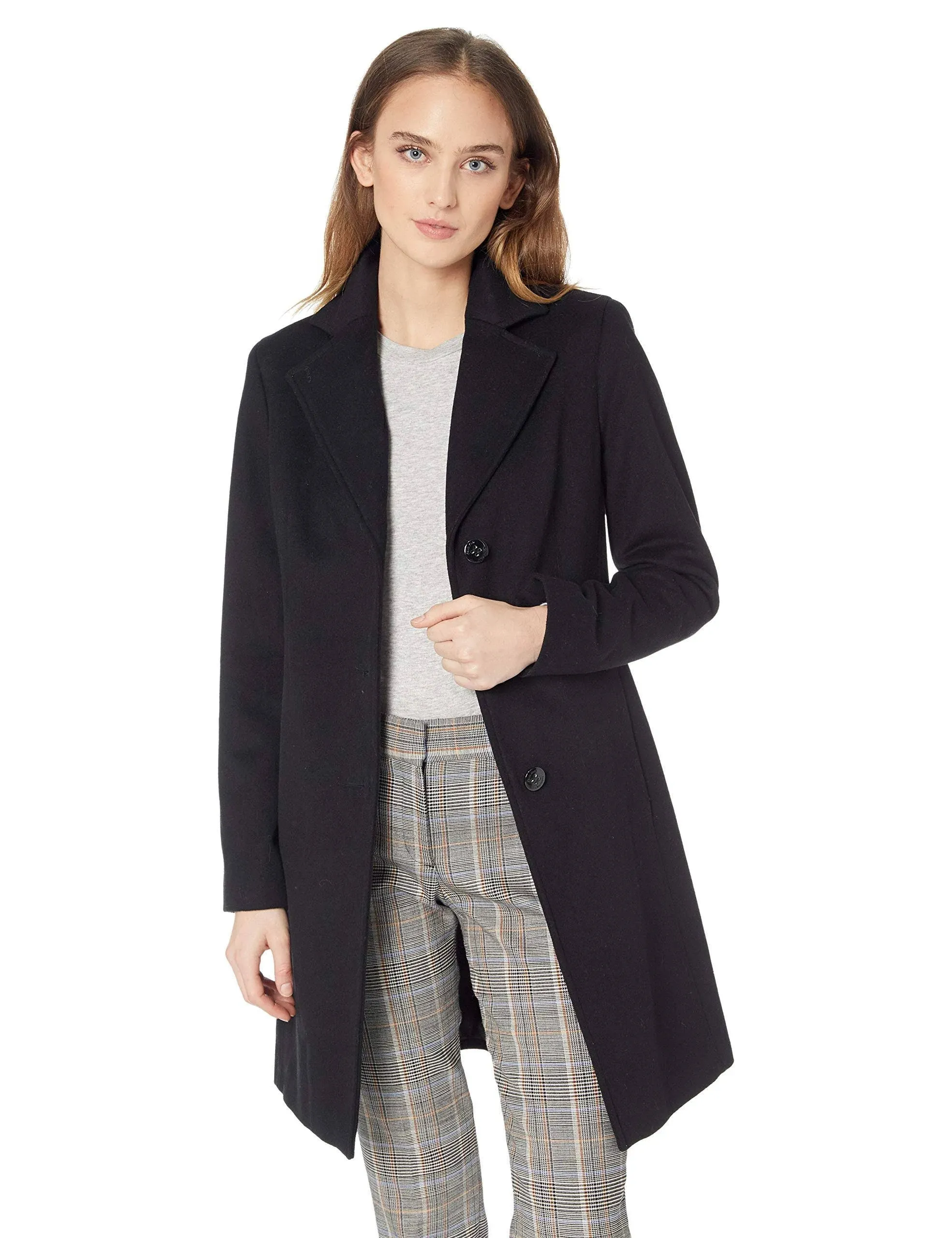 Calvin Klein Women's Jackets & Coats Calvin Klein Wool & Cashmere Blend Coat