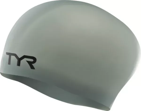 TYR Adult Long Hair Wrinkle-Free Silicone Swim Cap