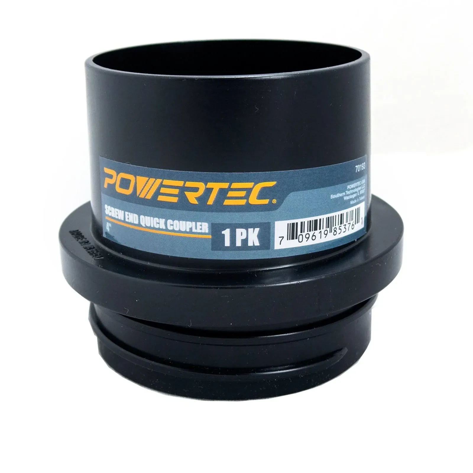 POWERTEC 70193 4 in. Screw End Quick Coupler