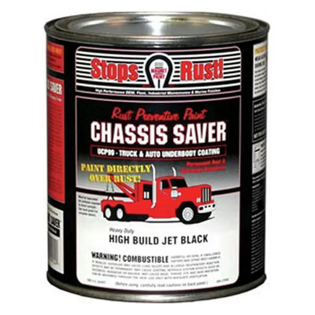 Magnet Paint Gloss Black Chassis Saver Paint, 1 Quart (UCP99-04)