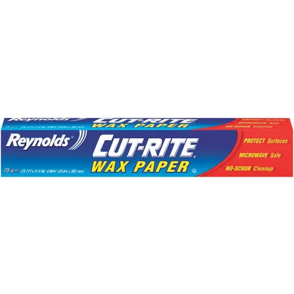 Reynolds Cut-Rite Wax Paper, 75 Sq. ft, 1 Roll