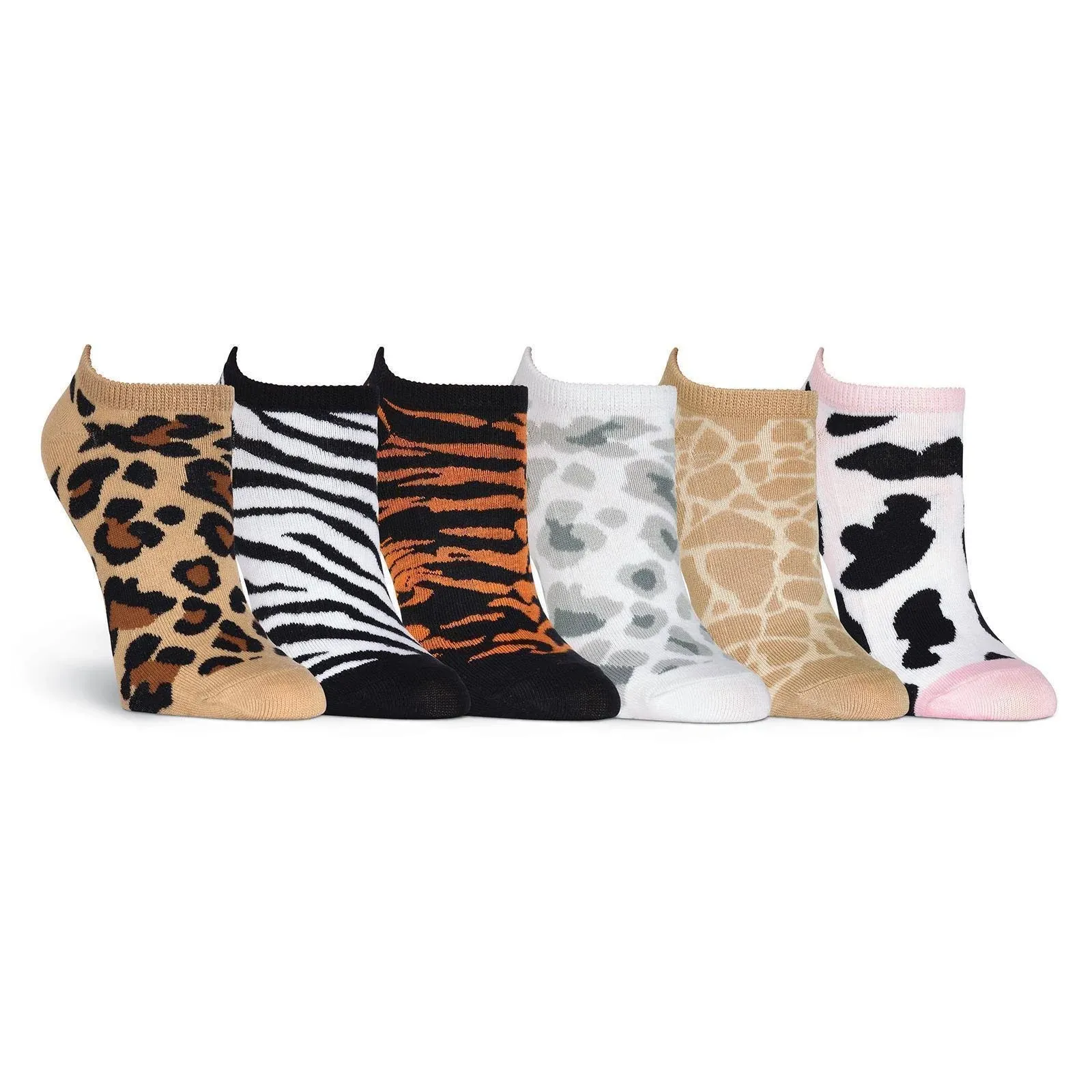 K. Bell Socks Women&#039;s 6 Pair Pack Fun Novelty Low Cut No Show Shoe Size: 4-10