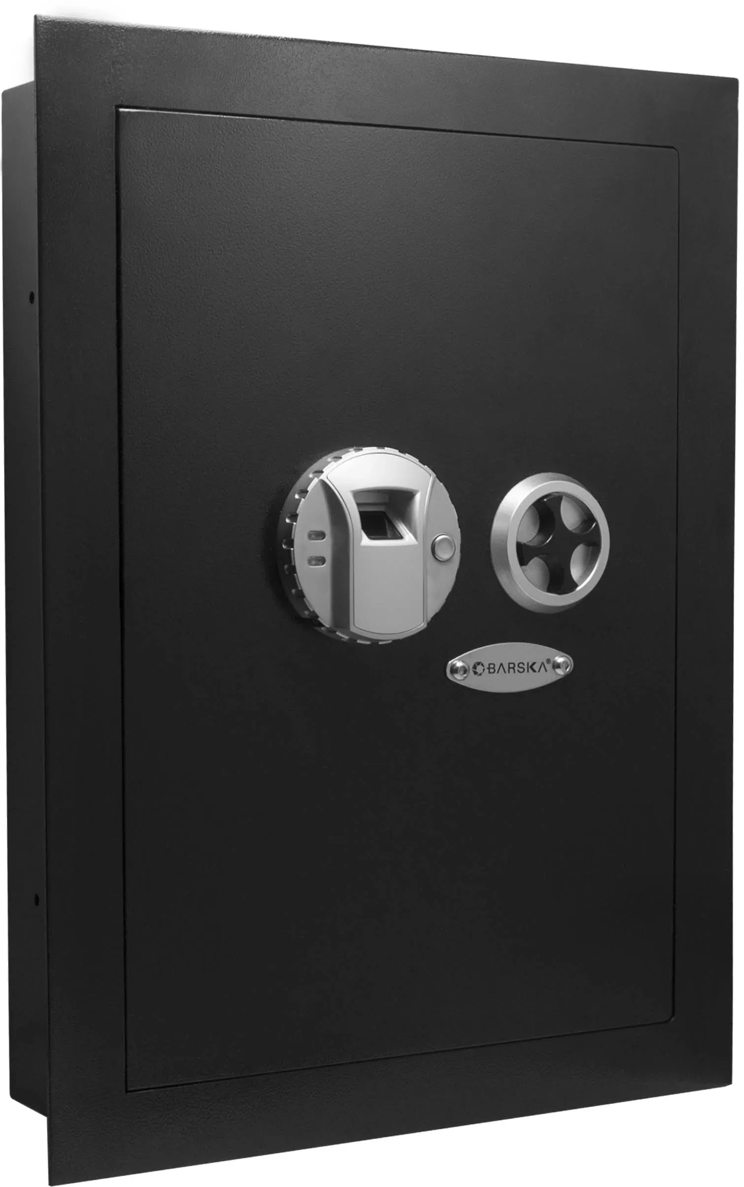 Barska AX13034 Left Opening Biometric Wall Safe