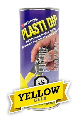 Plasti Dip 14.5-oz. Yellow Rubber Coating