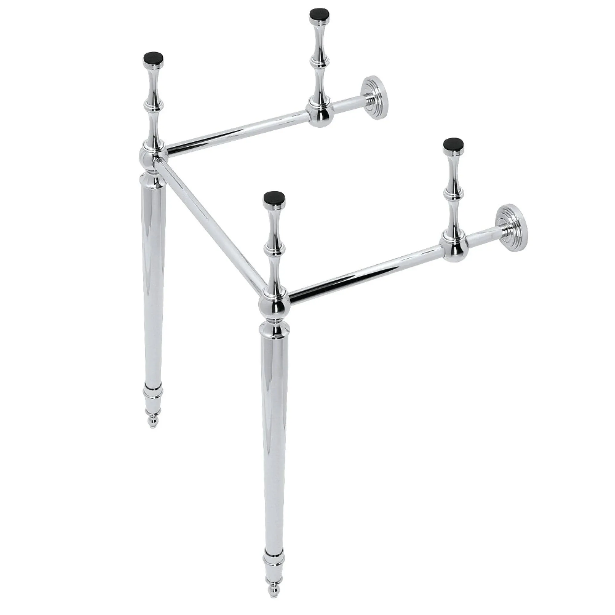 Kingston Brass VPB30161 Edwardian Brass Console Sink Legs, Polished Chrome