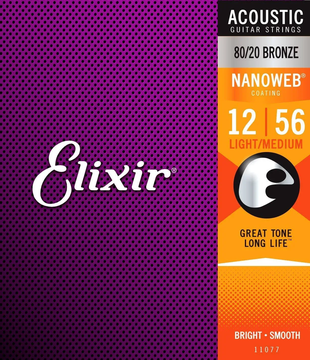 Elixir LT-Med 12-56 Nanoweb 80/20 Bronze