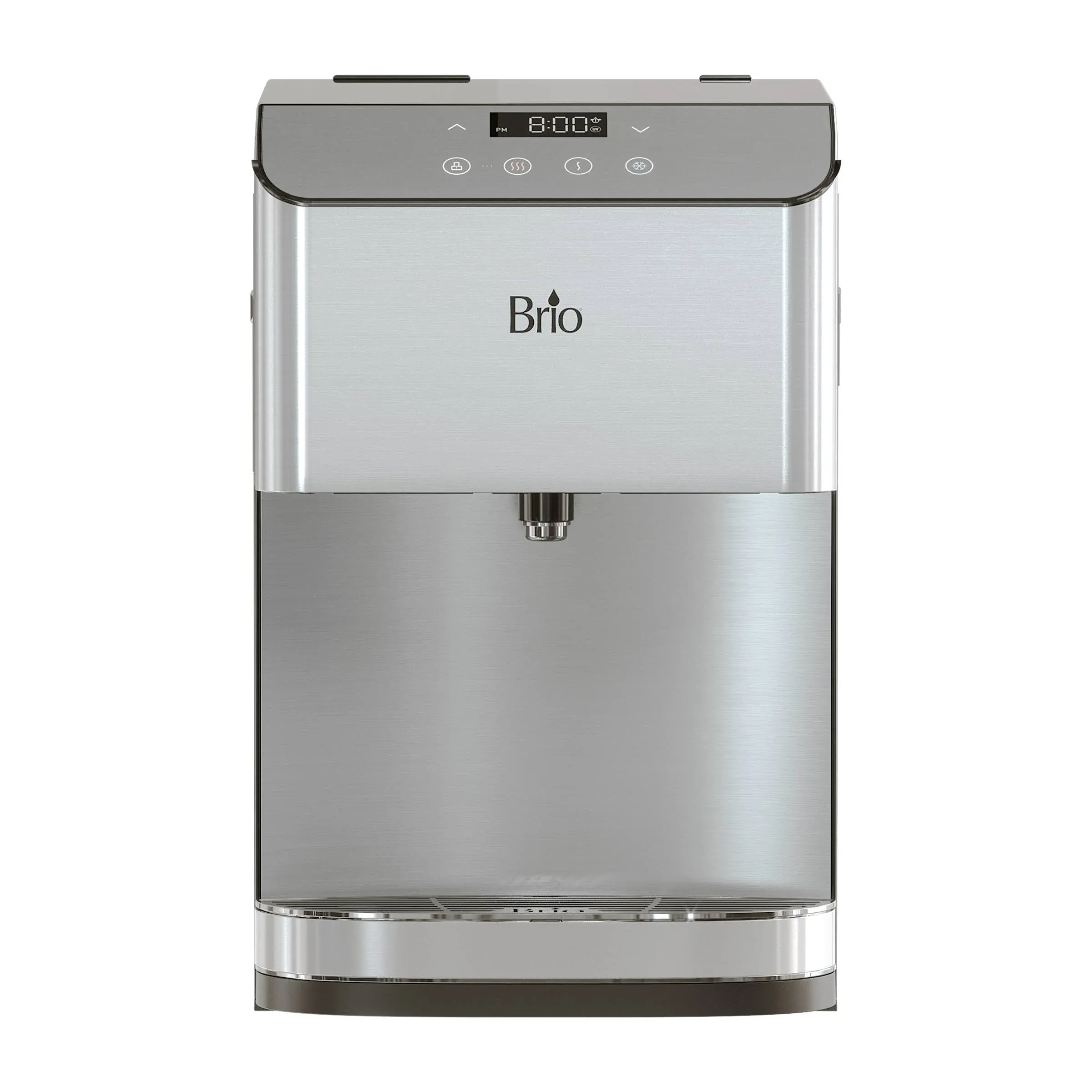 Brio Moderna 3-Stage Bottleless Countertop Water Cooler, Stainless