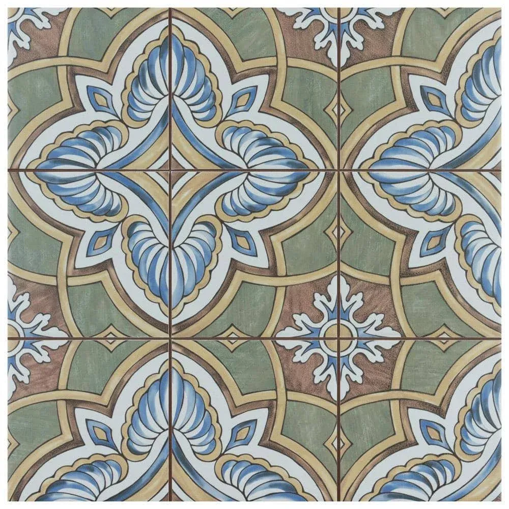 Merola Tile Harmonia Grove 13" x 13" Ceramic Floor & Wall Tile