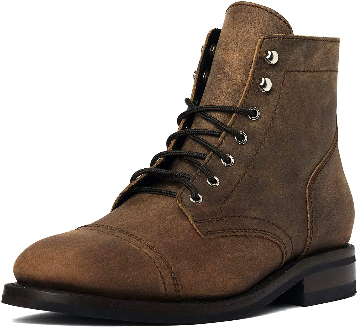 Thursday Boot Company Men's Menas Captain Cap Toe Leather Boots