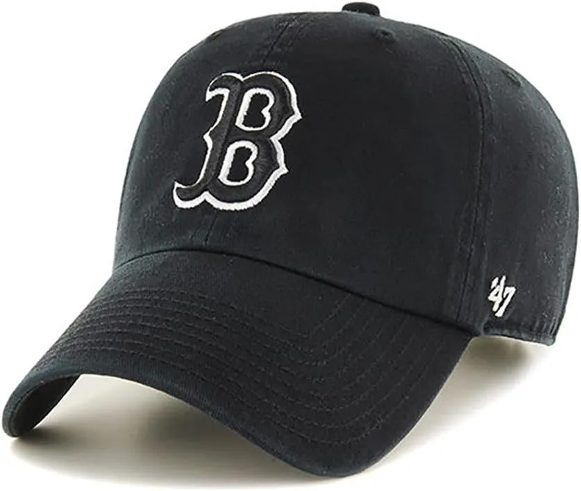 '47 Boston Red Sox Navy MLB Clean Up Cap