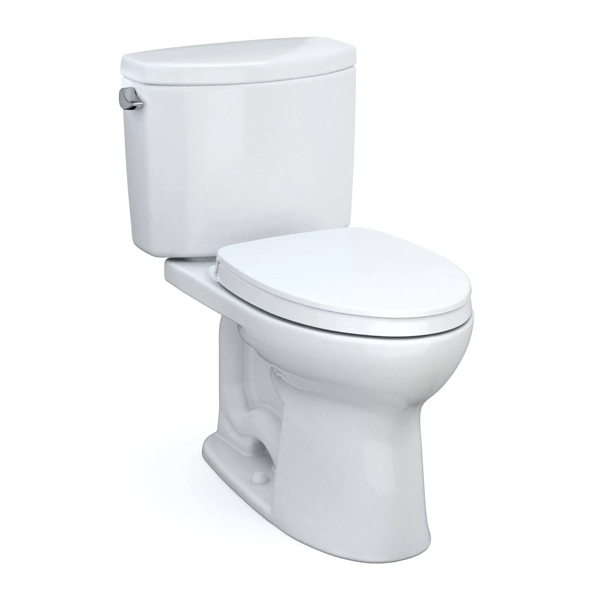 Toto MS454124CEFG#01 Drake II Two-Piece Toilet 1.28 GPF - Cotton