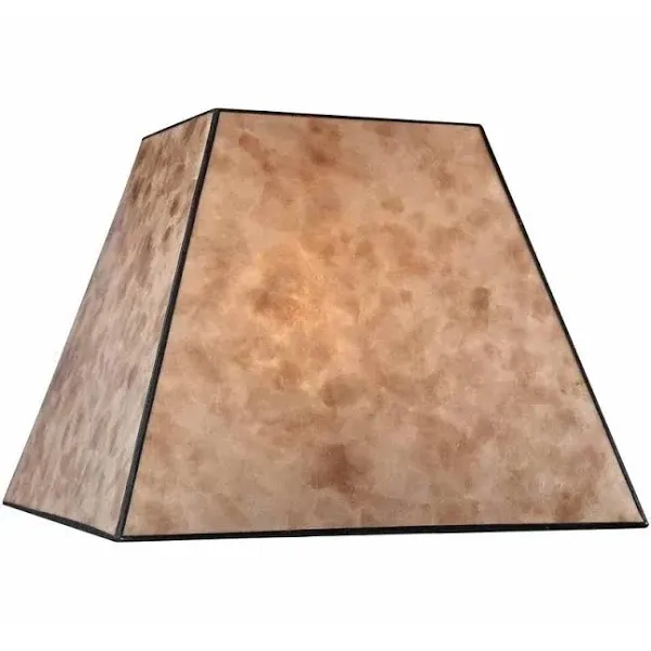 Square Mica Lamp Shade - Rustic - Lamp Shades - by Destination Lighting | Houzz