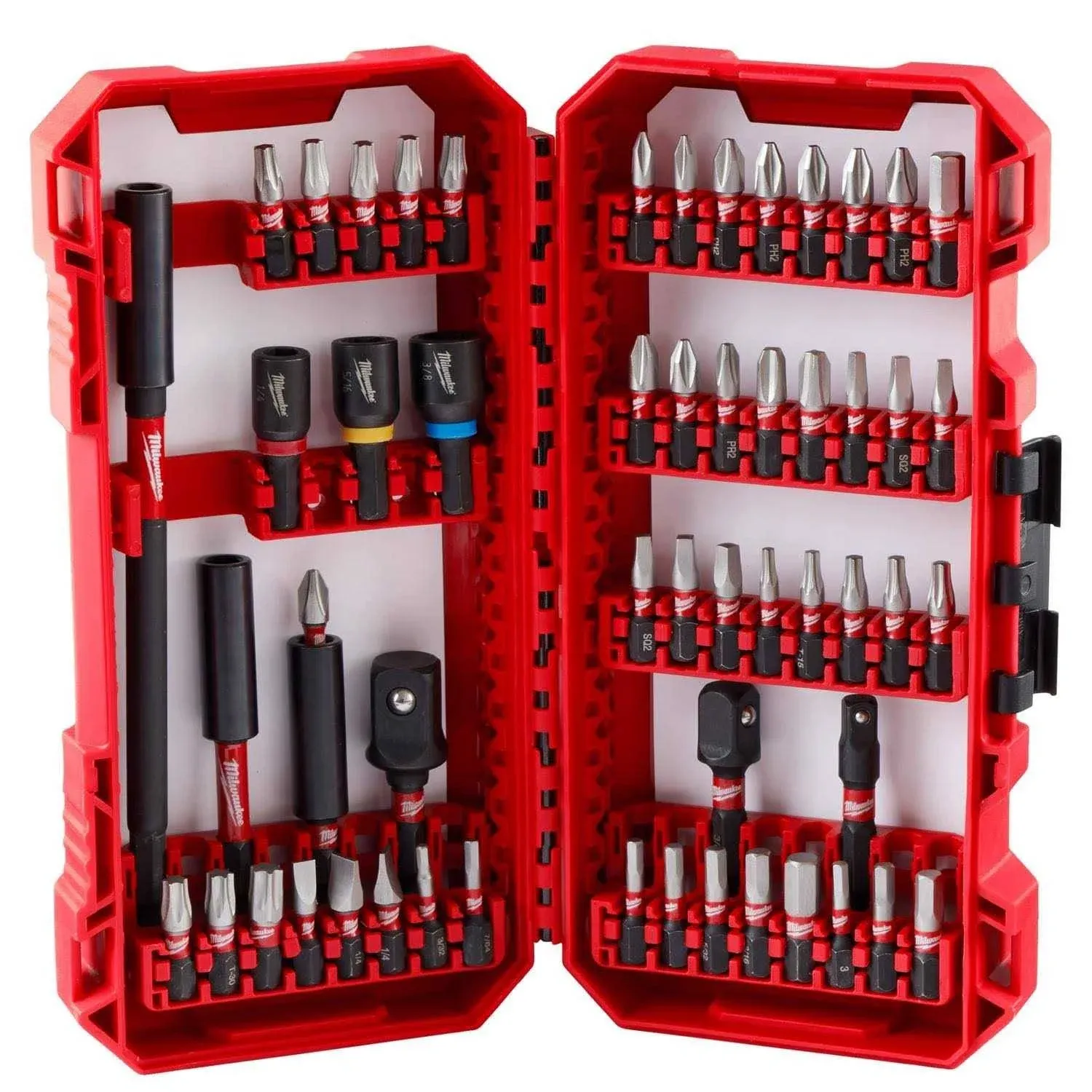 SHOCKWAVE Impact-Duty Alloy Steel Screw Driver Bit Set (54-Piece)