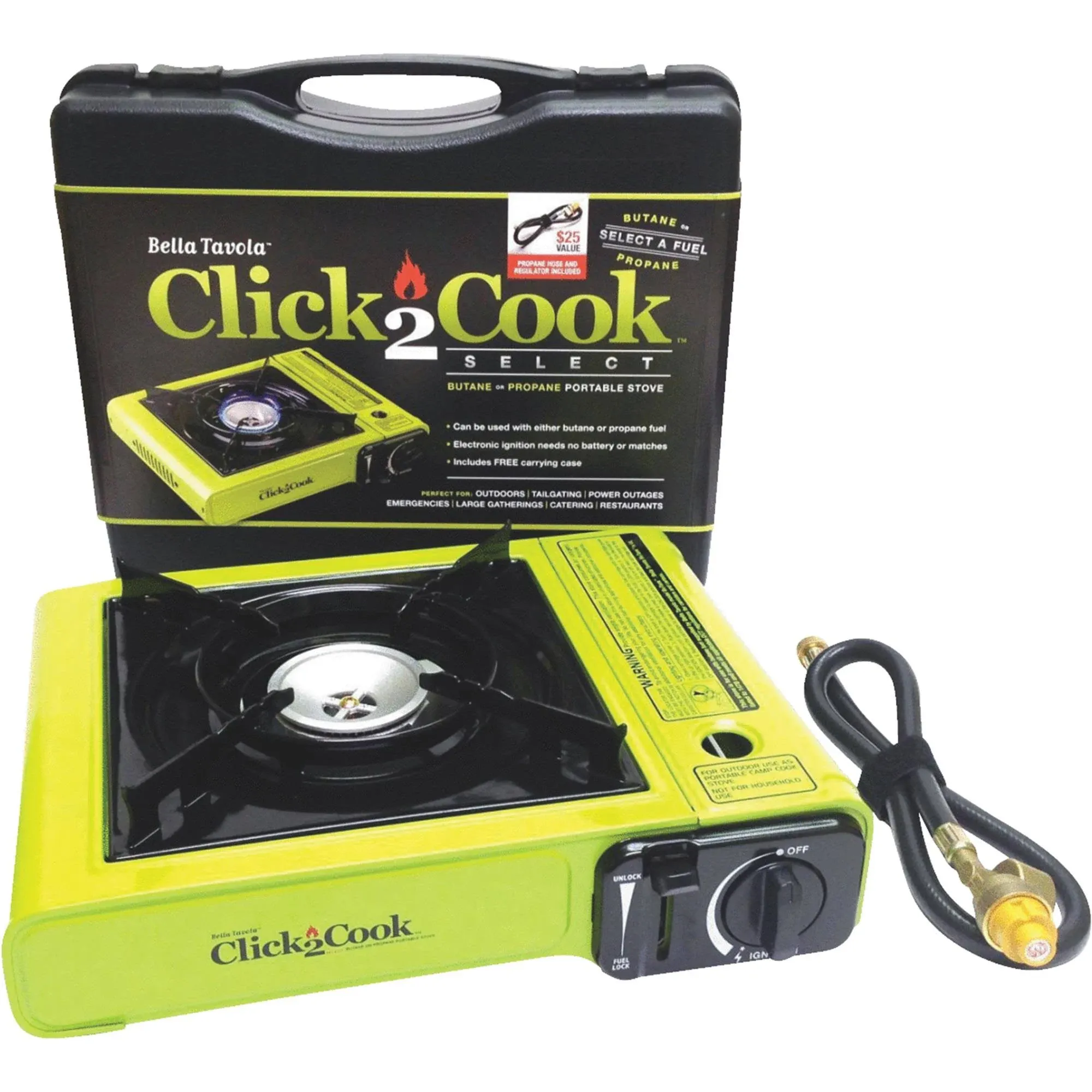 BT-4500 Click2Cook Butane/Propane Portable Stove