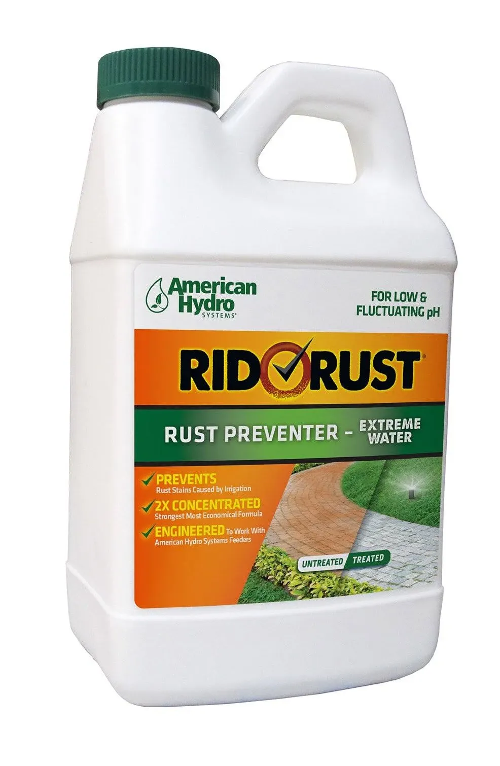 American Hydro Systems 4-Pack RR2 Rid O' Rust Stain Preventer Extreme Water, 1/2 Gallon, 4 Pack