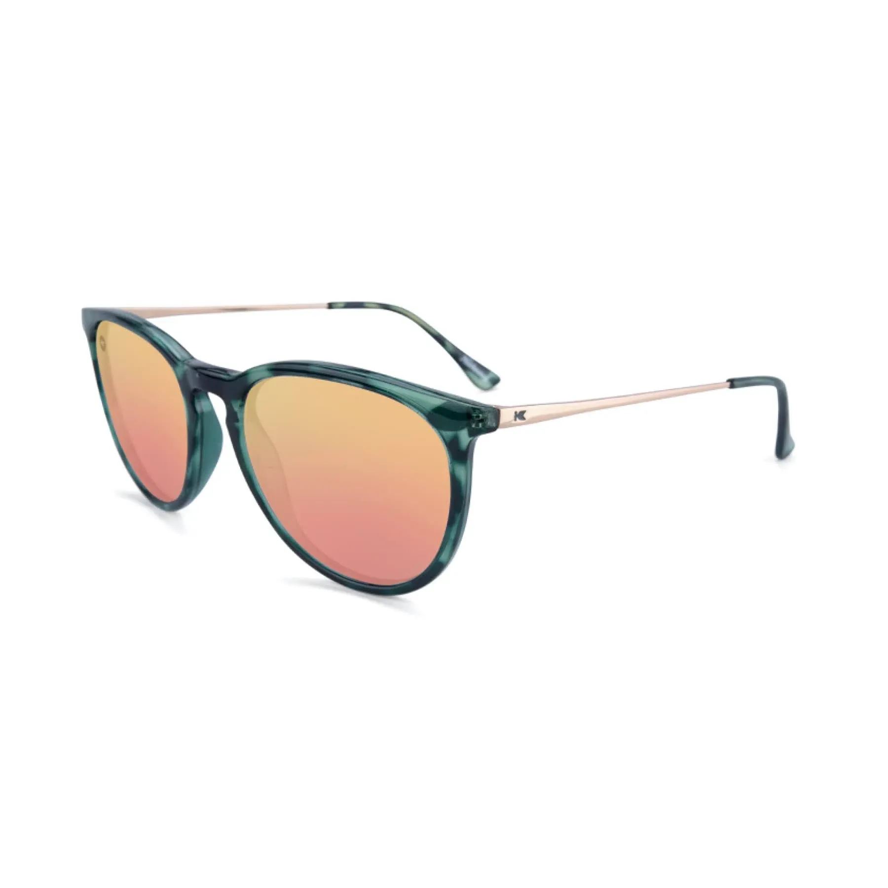 Knockaround Mary Janes Slate Tortoise Shell / Rose Gold