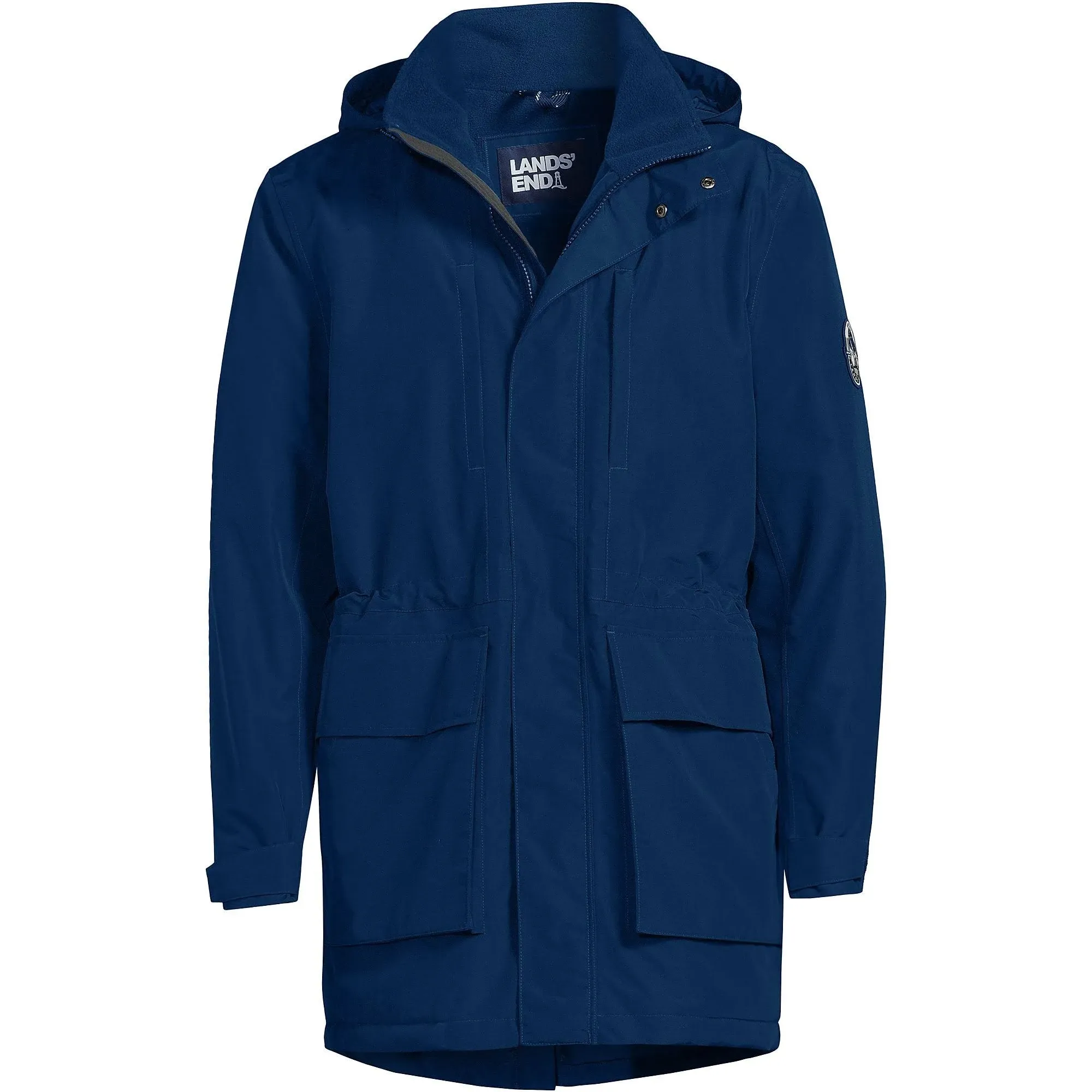 Lands' End Men's Squall Insulated Waterproof Winter Parka