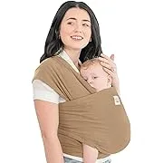 KeaBabies Baby Wrap Carrier - All in 1 Original Breathable Baby Sling, Lightweight,Hands Free Baby Carrier Sling, Baby Carrier Wrap, Baby Carriers for Newborn, Infant, Baby Wraps Carrier (Warm Hearth)KeaBabies Baby Wrap Carrier - All in 1 Original Breath