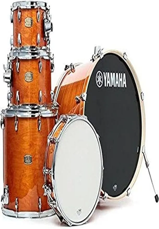 Yamaha Stage Custom Birch 5pc Drum Shell Pack - 22" Kick, Honey Amber