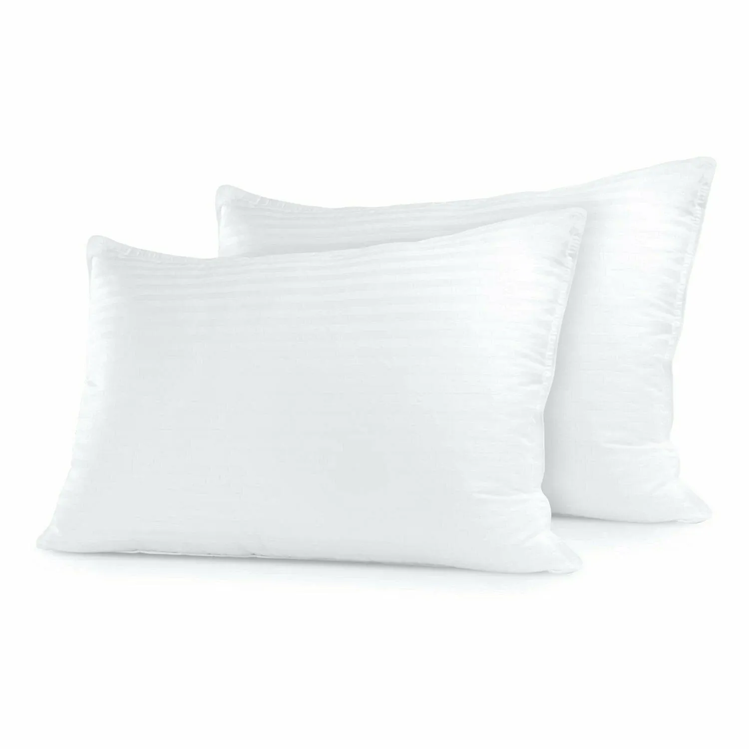 Sleep Restoration Pillows for Sleeping - Set of 2 Gel Cooling Luxury Bed Pillow for Back, Stomach or Side Sleepers