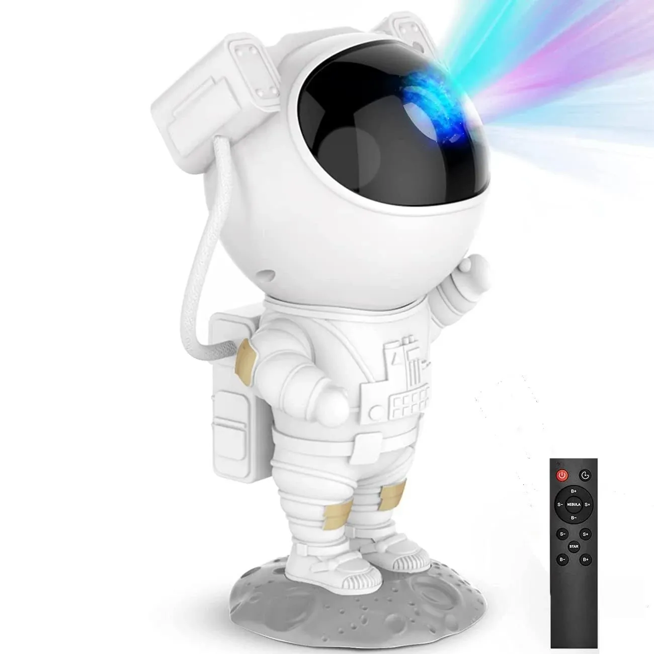 Astronaut Starry Galaxy Projector Night Light Lamp Space Nebula Star w/Remote