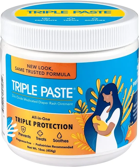 Triple Paste Diaper Rash Ointment, 2 oz