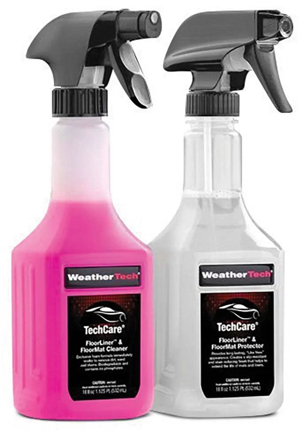 WeatherTech TechCare Floor Liner Cleaner & Protector Kit (Universal 18 oz Bottle Protector)