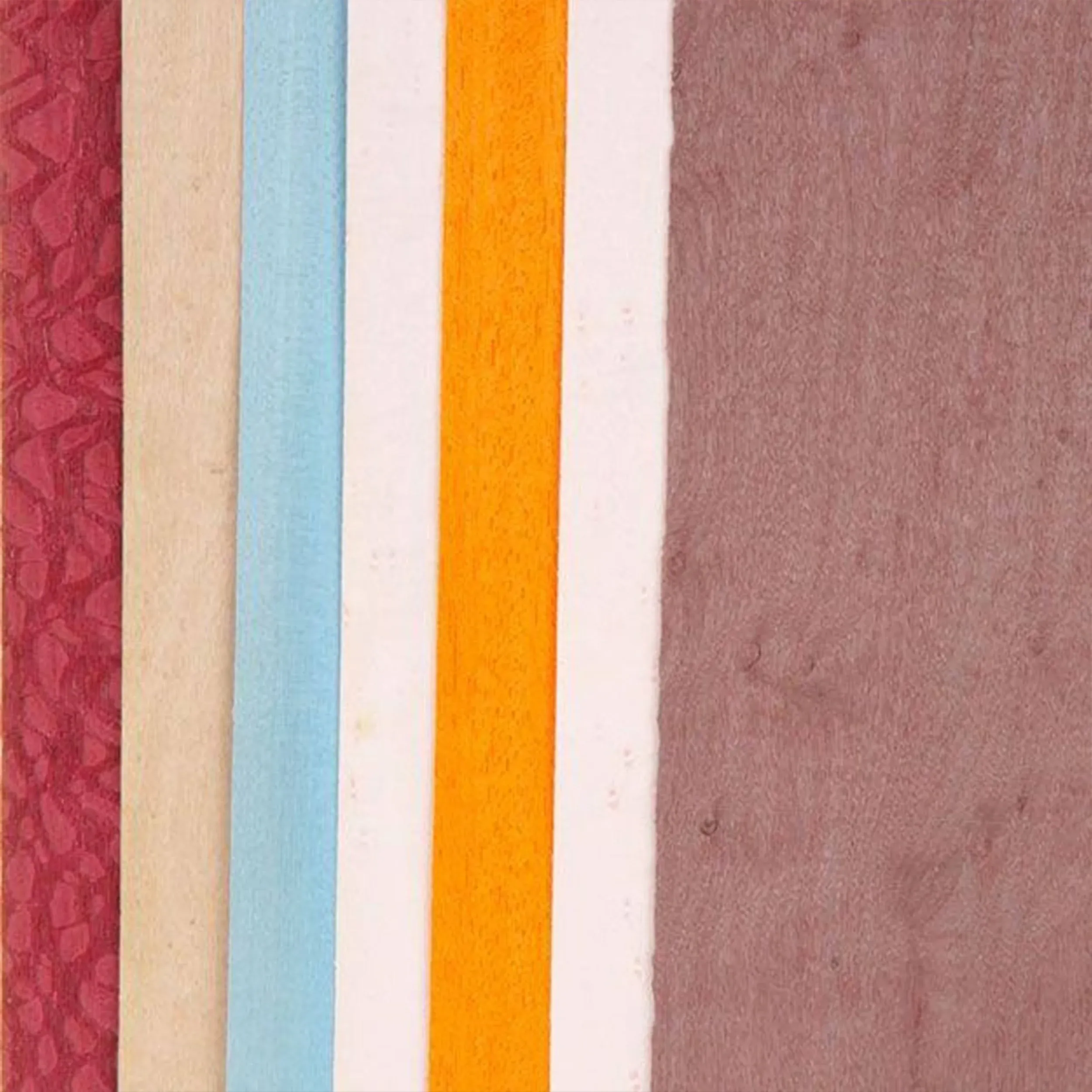 Dyed Wood Veneer - 4-1/2" to 6-1/2" Width - Wild Color - 3 Square Foot Pack