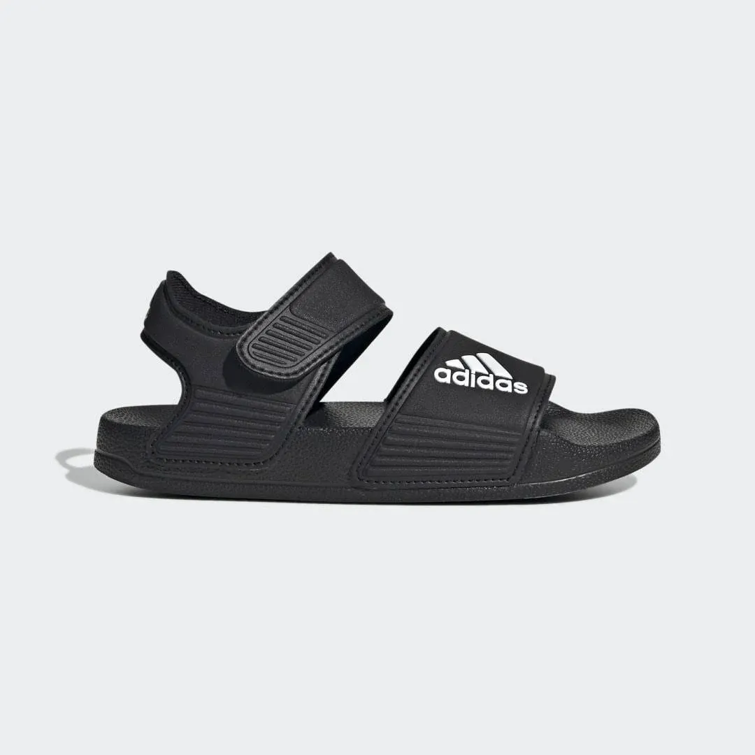 Adidas Youth Adilette Sandals Black/White