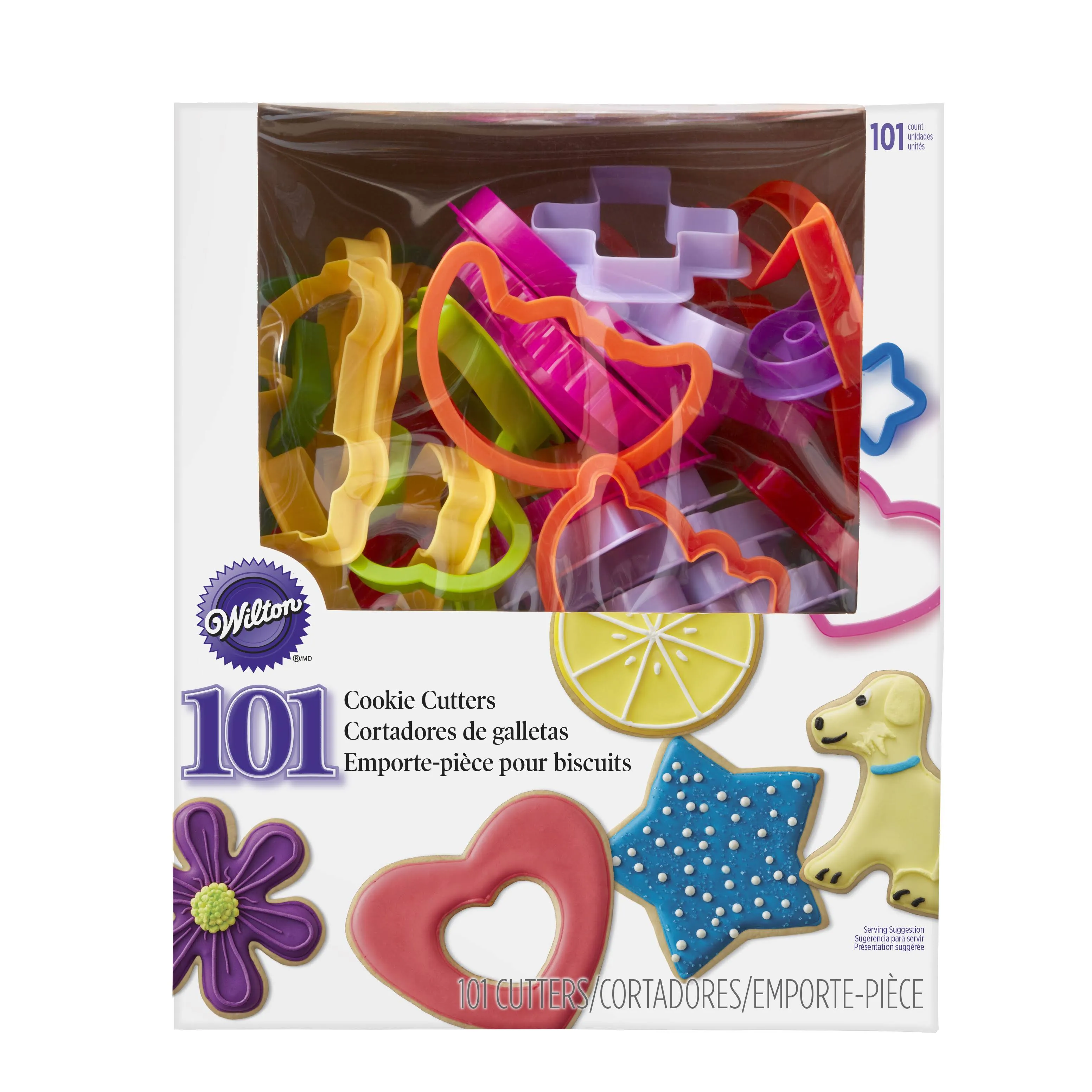 Wilton Baking 101 Count Plastic Cookie Cutters