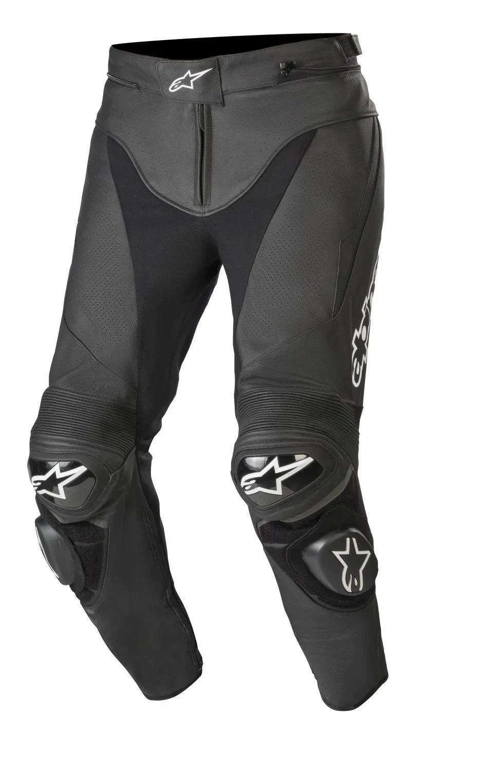 Alpinestars Track V2 Leather Men's Street Motorcycle Pants - Black / 56