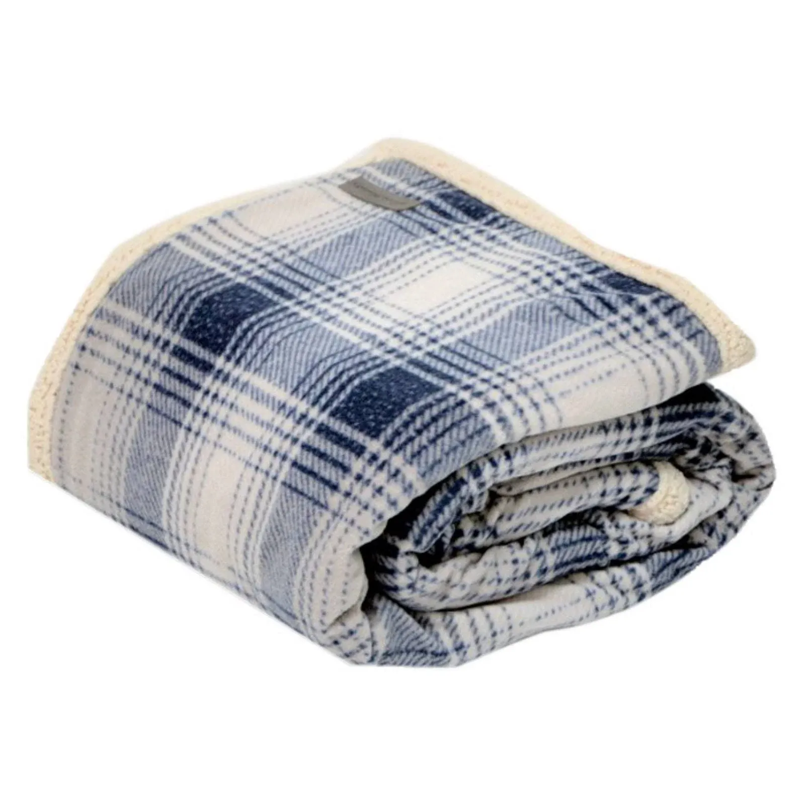 Eddie Bauer Nordic Plaid Throw Midnight