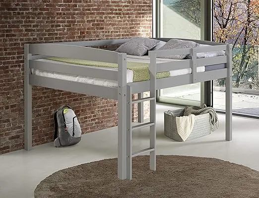 Camaflexi Tribeca Gray Full Loft Bunk Bed | T1304F