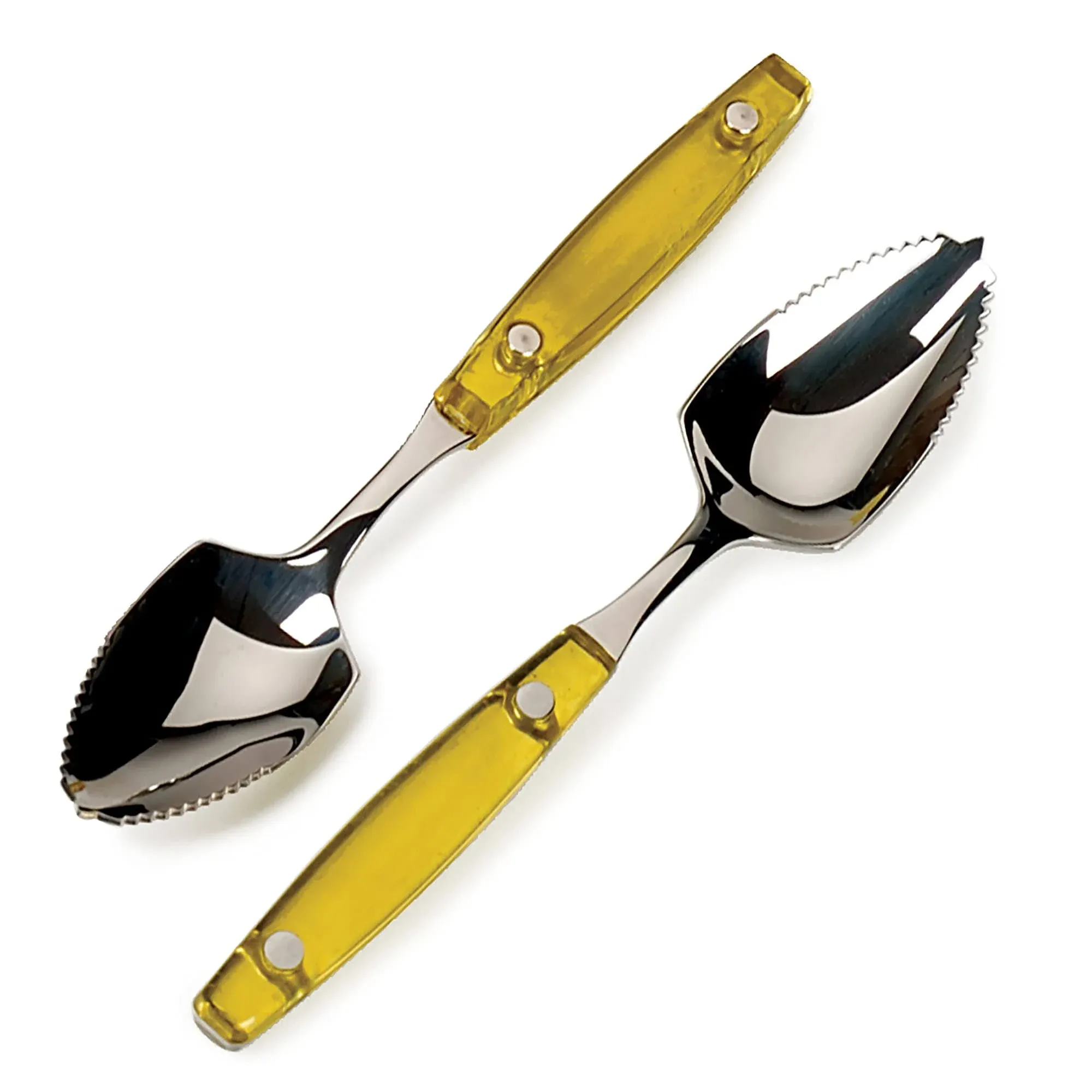 RSVP International Endurance Grapefruit Tool Collection Stainless Steel, Dishwasher Safe, Spoon Set