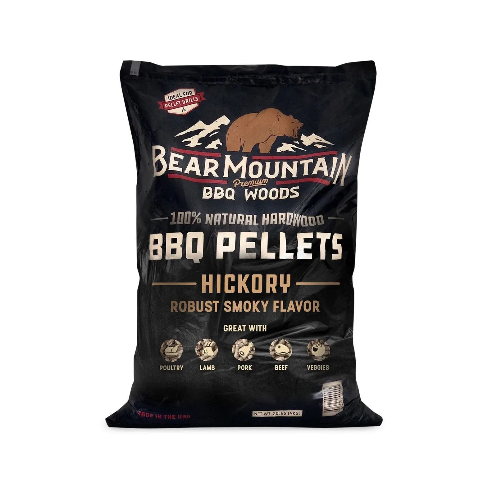 Bear Mountain BBQ Pellets/Hickory