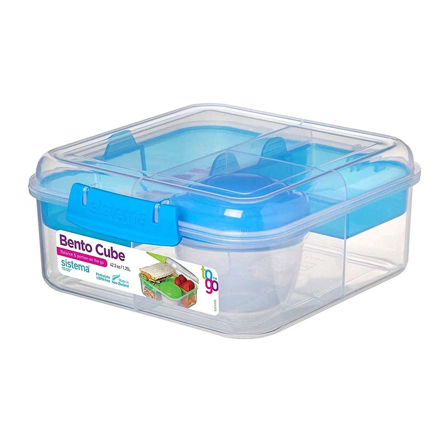 Sistema To Go Bento Cube 1.25L Assorted Each