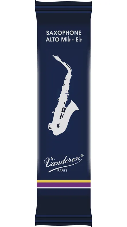 Vandoren #3 Alto Sax Reeds - 10 Pack