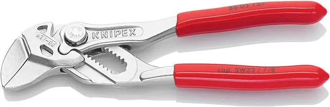 Knipex 5" Long 7/8" Capacity Pliers Wrench 86 03 125 New