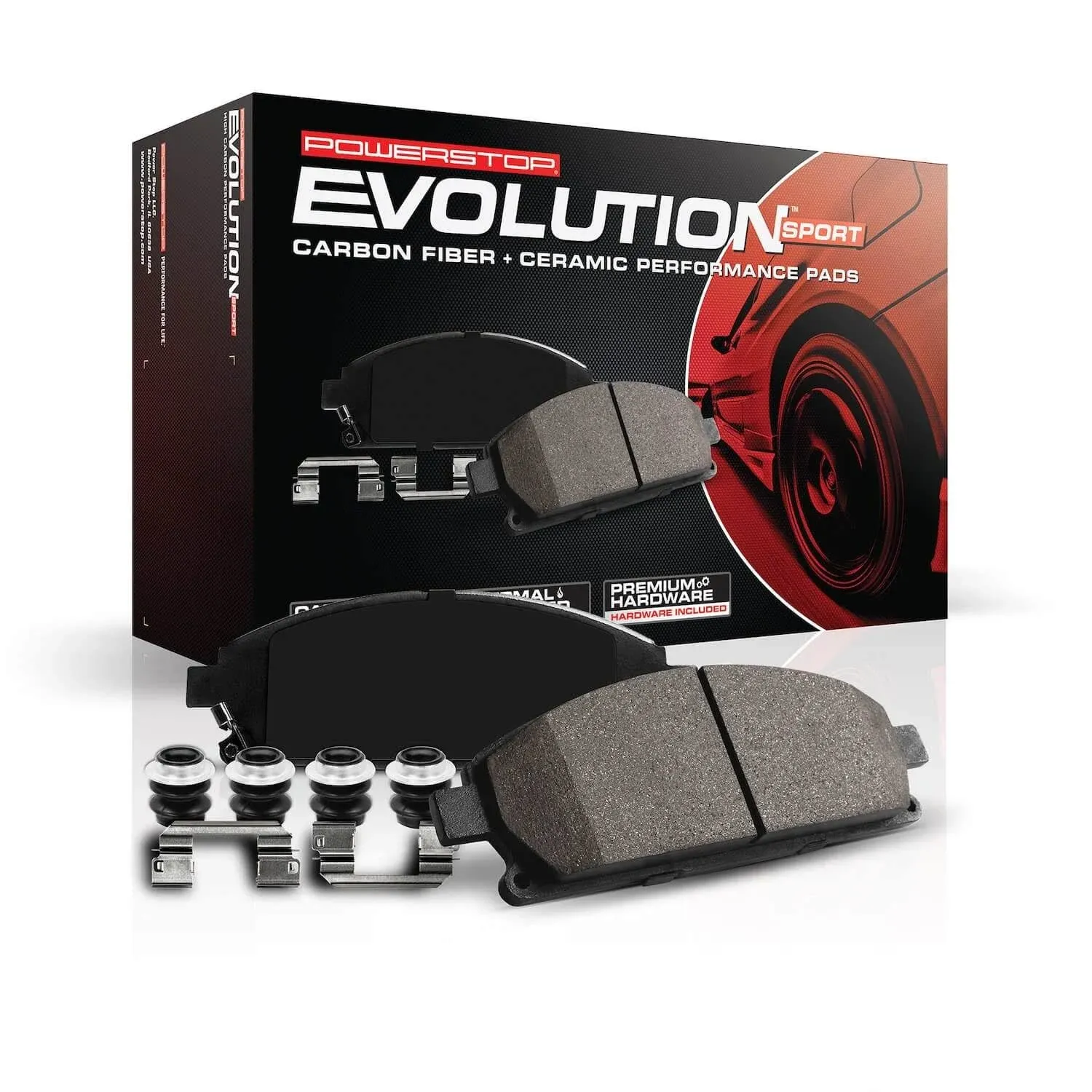 Power Stop Z23-1976 Z23 Evolution Sport Brake Pads