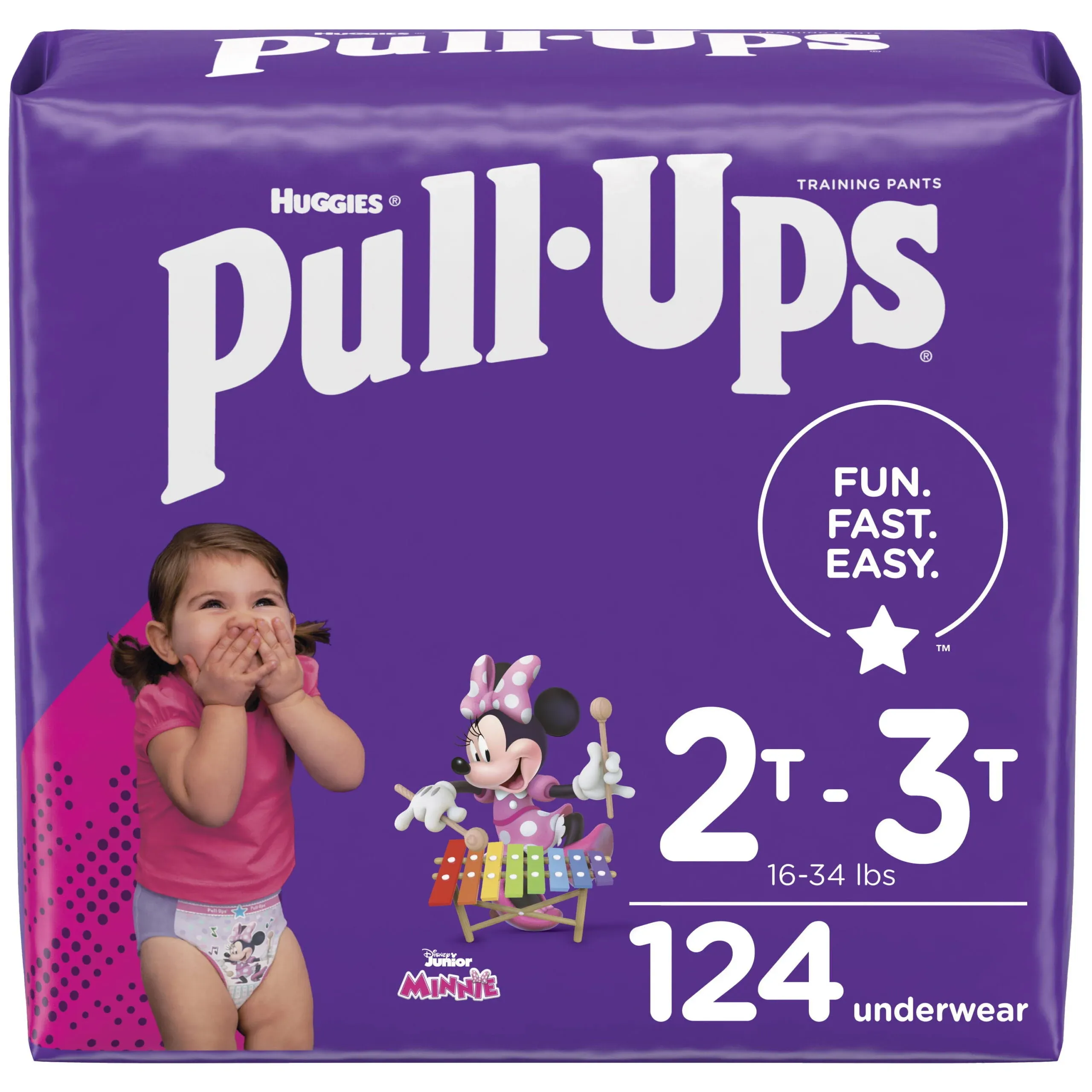 Pull-Ups Girls' Potty Training Pants - 2t-3t - 94ct