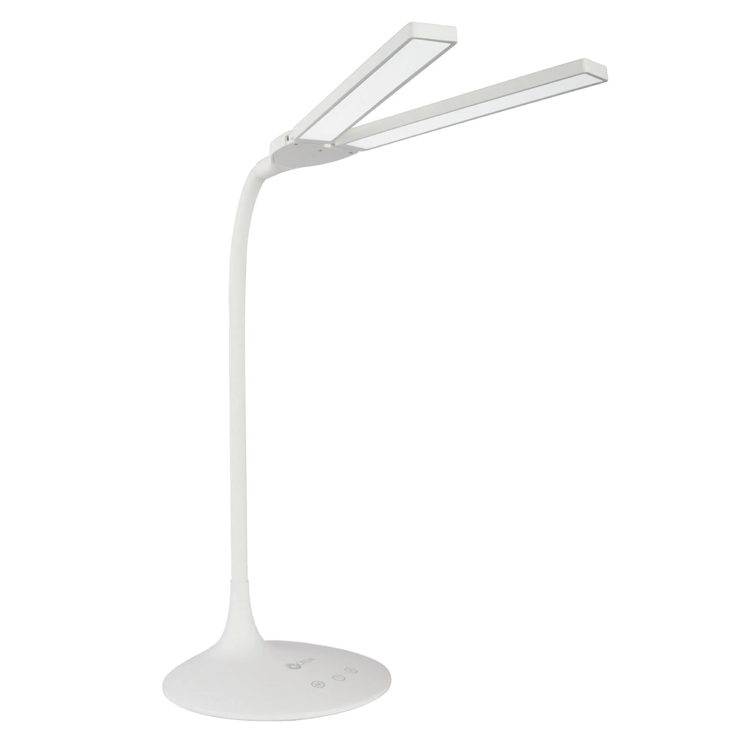 OttLite - Dual Head LED Desk Lamp - White