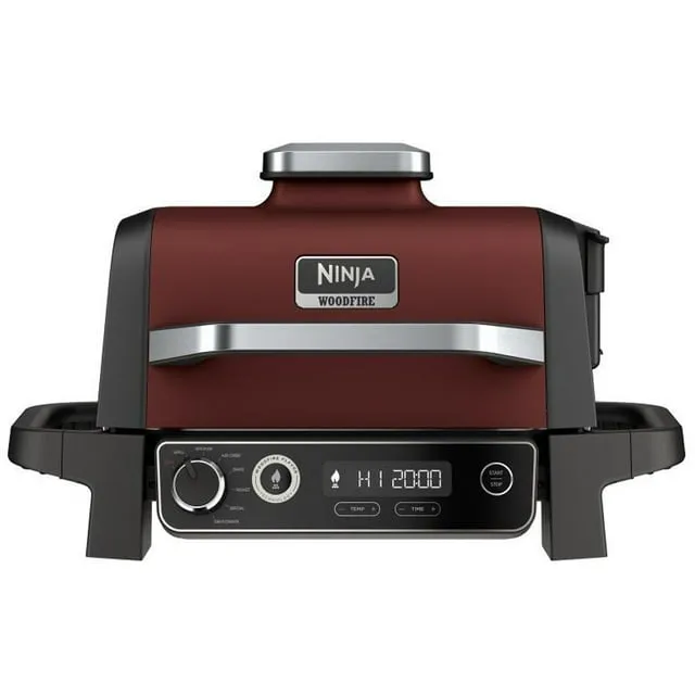 Ninja Woodfire Electric Grill and Smoker Red