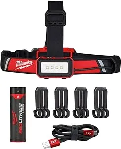 Milwaukee USB Rechargeable Low-Profile Headlamp