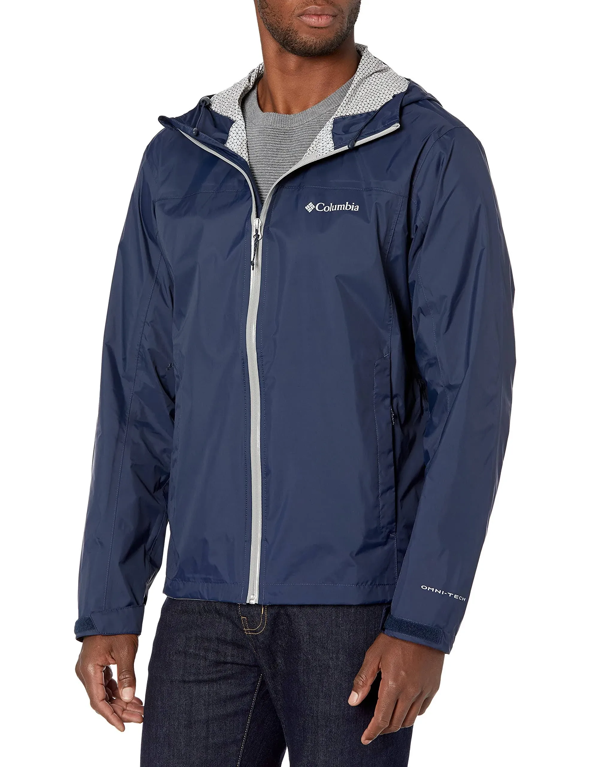 Men’s Navy Columbia Rainjacket