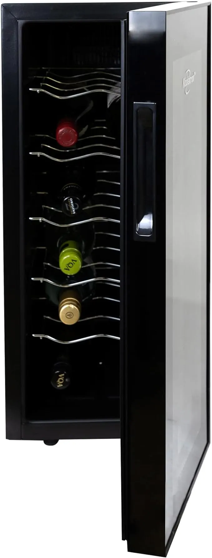 Koolatron 12 Bottle Freestanding Thermoelectric Wine Cooler