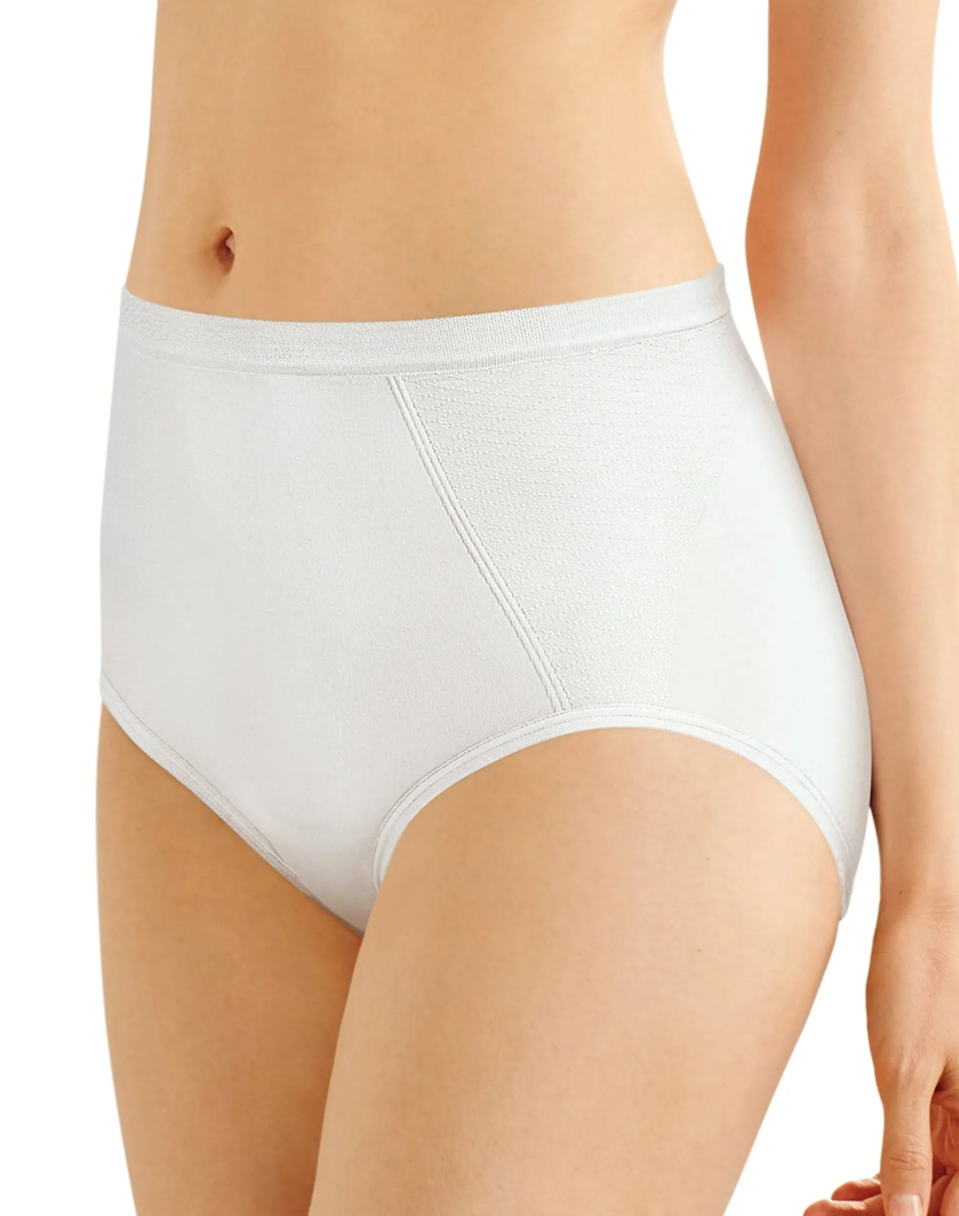 Bali Brief Panty 2-Pack Ultra Control Seamless Target Extra Firm Tummy Panel