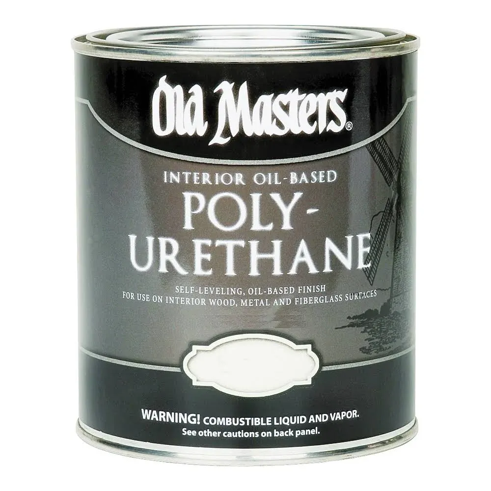 Old Masters 49504 Semi Gloss Oil Based Polyurethane - 1 Quart