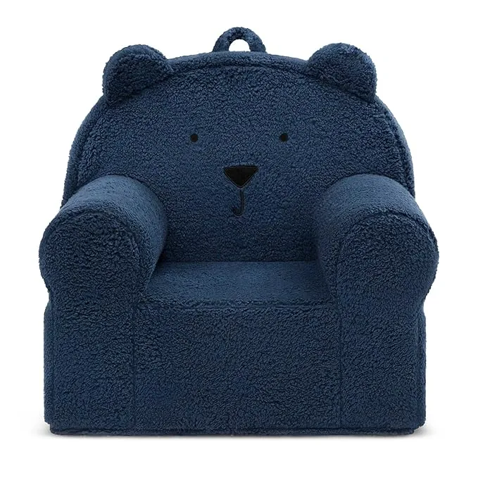 GAP babyGap Sherpa Bear Chair - Greenguard Gold Certified, Navy