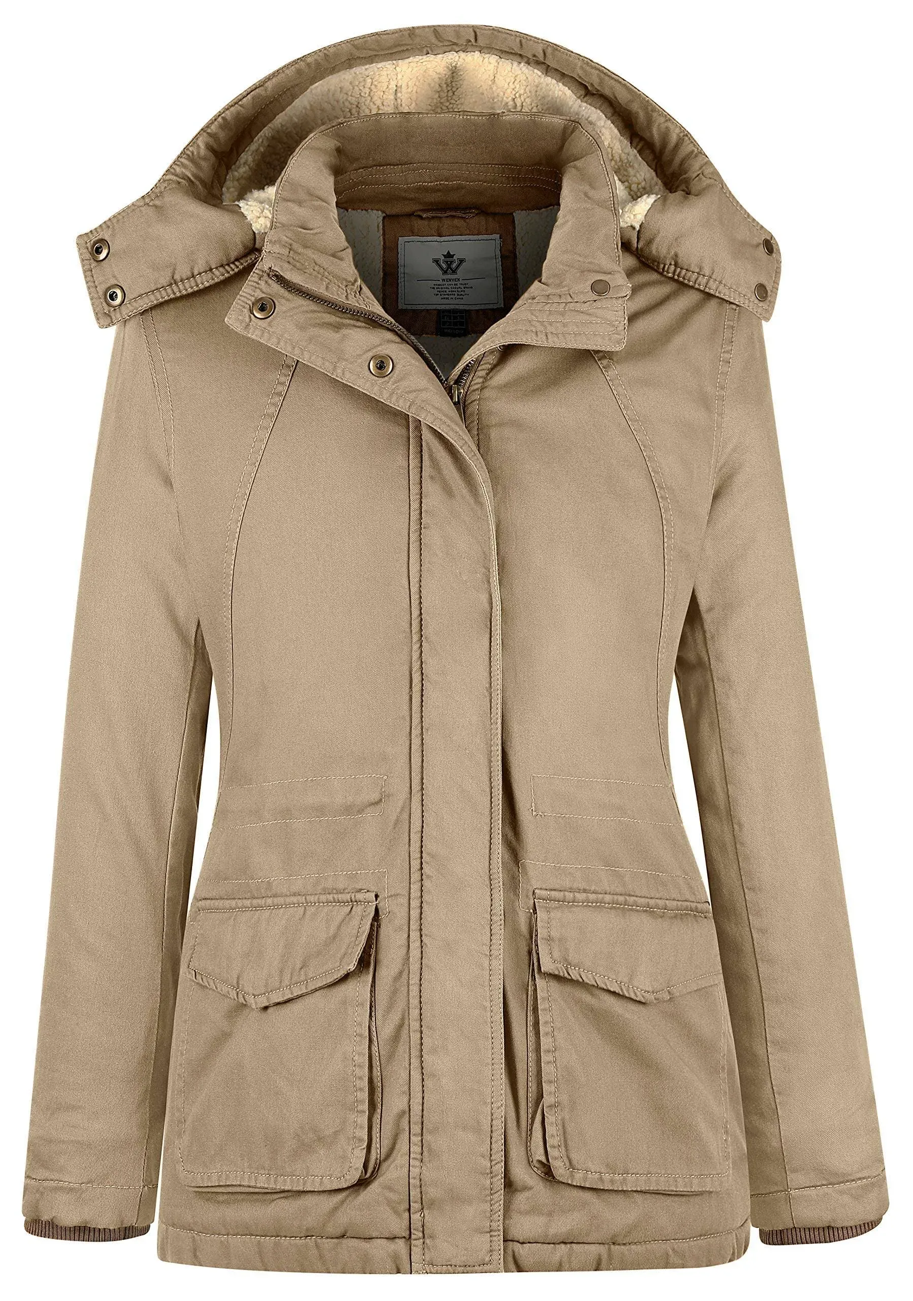 Women's Winter Warm Sherpa Lined Jacket