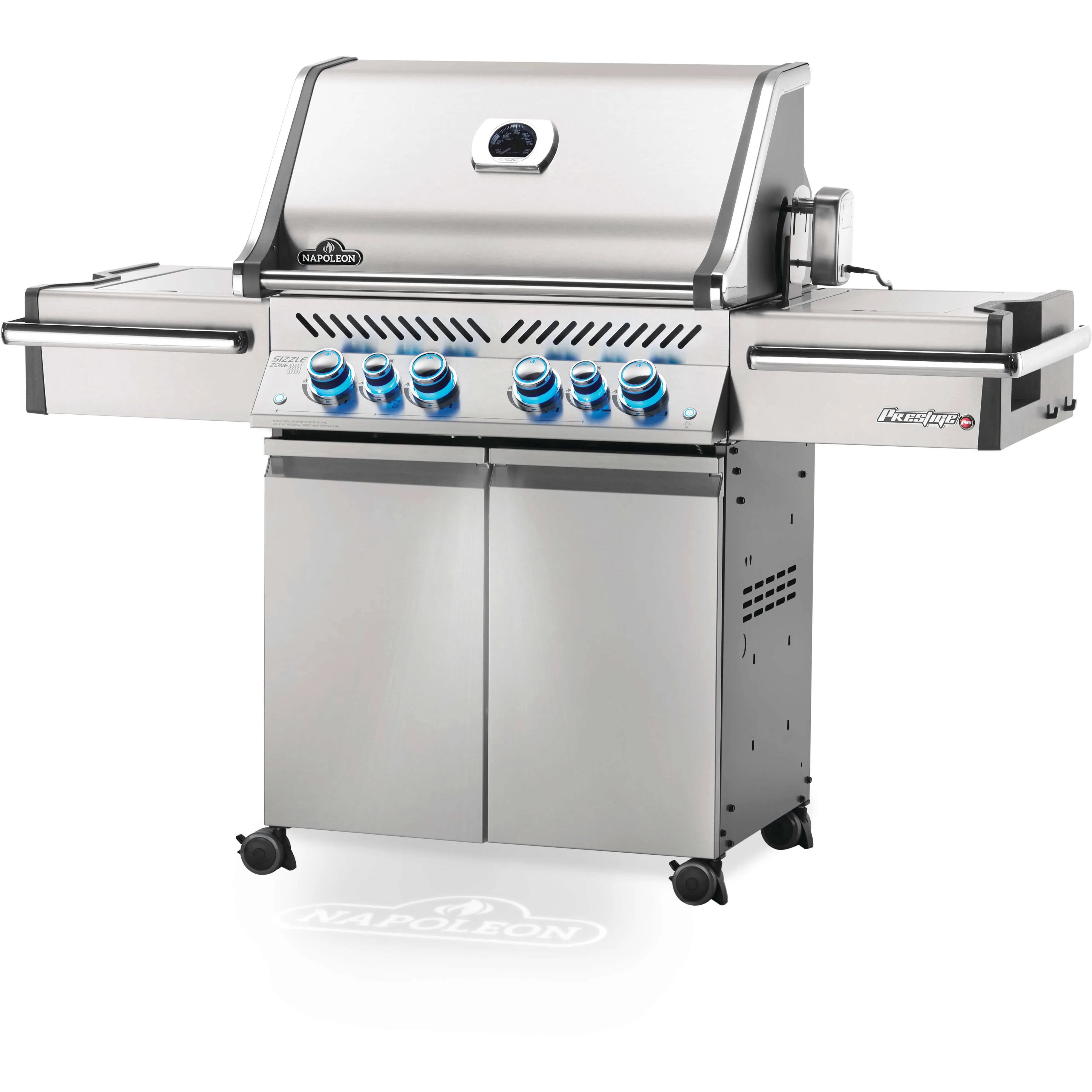 Napoleon Prestige Pro 500 RSIB Propane Gas Grill with Infrared Side and Rear Burners